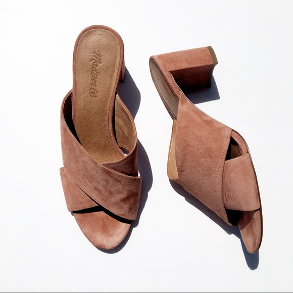 crossover mule sandals